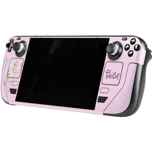 Disney Tinker Bell Water Color Art Poses Steam Deck Handheld Gaming Computer Skin